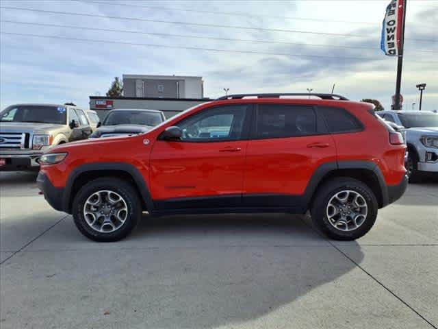 Used 2021 Jeep Cherokee Trailhawk with VIN 1C4PJMBX0MD136530 for sale in Madison, NE