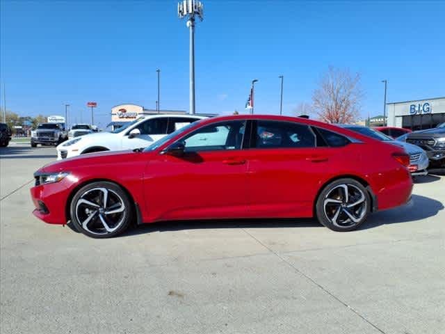 Used 2021 Honda Accord Sport with VIN 1HGCV1F34MA098733 for sale in Madison, NE