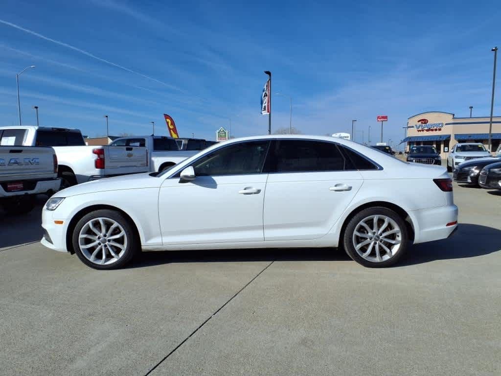Used 2019 Audi A4 Premium Plus with VIN WAUHMAF41KN016332 for sale in Madison, NE